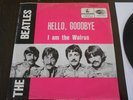 THE BEATLES VERY RARE BELGIUM SP HELLO GOODBYE R 5655 ORIGINAL 1967