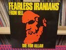 FEARLESS IRANIANS FROM HELL - Die For Allah - PROMO Metal Hardcore Punk vinyl LP