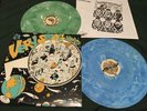 1991 Compilation A VERY SMALL WORLD-BLUE/GREEN MARBLE 2-LPs PUNK SKA Glow Skulls
