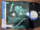 MINT  LOU DONALDSON THE TIME IS RIGHT BLUE NOTE BST 84025 OBI STEREO JAPAN LP