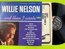 WILLIE NELSON AND THEN I WROTE LP RECORD Vinyl STEREO ORIGINAL 1962 LST 7239