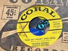 ORTHEA BARNES . Take my heart and my soul .ORIGINAL Coral Promo .