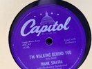 Frank Sinatra Lean Baby / I'm Walking Behind You 78rpm 10