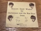 BEATLES FAN CLUB FLEXI DISC LYN 492 CHRISTMAS RECORD NEWSLETTER 1963