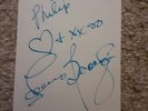Laura Branigan Autographed Card RARE