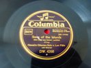Len Fillis SONGS OF THE ISLAND / ALOMA 1935 COLUMBIA GERMAN 78 RPM NM Al Bowlly.