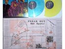 FRANK ZAPPA / MOTHERS Freak Out  USA Ltd 2LP BLU+YELLOW wax gf ps 'Hot Spot' Map
