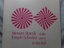 CBC RADIO CANADA SM 172 Steven Staryk - Violin Joseph Schwarz - Piano in recital