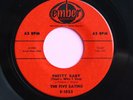 FIVE SATINS Doo Wop 45rpm Pretty Baby b/w Our Anniversary HEAR