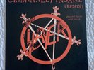 Slayer Criminally Insane (remix) EP Autographed on 9/11/01 in Corona, CA