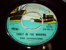 JAMAICANS Early in the morning/Mr Lonely Escort SUPERB EX  Skinhead Rocksteady