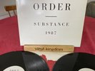 New Order Substance Double LP Vinyl Original 1987 First Edition  Factory 200 Ex