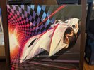 Michael Giacchino – Speed Racer Soundtrack, Ltd White & Red Vinyl LP, Mondo 2018