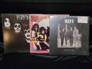 Kiss Vinyl First 3 Albums  Kiss, Hotter Than Hell and Dressed to Kill. VG Shape
