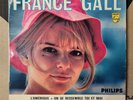 EP 45T France Gall  (Gainsbourg)  1965  Trés Rare Pochette Glacée Recto/Verso