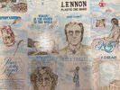 JOHN LENNON YOKO ONO.  SHAVED FISH LP.    MISS PRESS LABEL.   VERY RARE. 1975