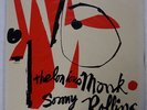 THELONIOUS MONK THELONIOUS MONK / SONNY ROLLINS PRESTIGE LP7075 US VINYL LP