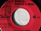 Dean Elliott,Baubles,Bangles & Beads-The Lonesome Road promo 45 with PS