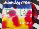 THE CURE-RARE-7 INCH-SHAKE DOG SHAKE-RED COLOUR-TOUR-LIVE-LP/CD-last copie