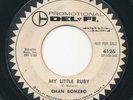 CHAN ROMERO - My Little Ruby - DEL-FI - Rockabilly Rock 'N' Roll 45