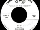 THE SHADES Hit It 45 Country Color Rare 1968 Arkansas Crossover Soul M-