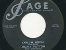 JIMMY PATTON - Yah  I'm Movin' / Love Come Back - SAGE & SAND - Rockabilly 45