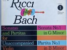 Ruggiero Ricci Plays BACH Sonatas Partitas DECCA DL 710142 LP #1 Stereo PROMO M