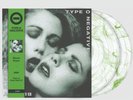 Type O Negative Bloody Kisses Revolver clear white with green swirl 2LP vinyl