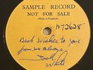 JOSH WHITE Frankie and Johnny Blues Decca 72628 SIGNED 10