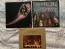 deep purple vinyl records Fireball Made In Japan and quadraphonic Machine Head