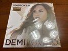 DEMI LOVATO UNBROKEN VINYL NEW  EXCLUSIVE LIMITED/3000 TAN + GREEN LP SKYSCRAPER