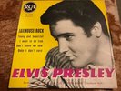 ELVIS PRESLEY french 1959 EP JAILHOUSE ROCK 5 tracks black labels disc NM