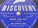 Red Norvo Trio -CHARLES MINGUS - TAL FARLOW 78 rpm DISCOVERY 135 NIGHT AND DAY
