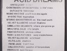 VARIOUS: the return of acid dreams NOT ON LABEL 12