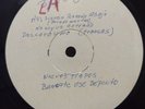 Charly Garcia ‎– Clics Modernos (Vinyl LP- MUESTRA) White Label tracklist in pen