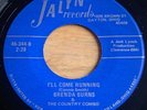 Brenda Burns -I'll Come Running- Ohio Country Bopper 45 on Jalyn - Hear