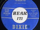 Wild Atomic / Halloween Rockabilly 45 EDDIE REYNOLDS What Was DIXIE Starday hear