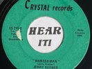 Melodic Outlaw Country Bopper 45 JERRY KEENER & REBELS Wanted Man CRYSTAL rare