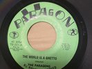 DUB 45 THE PARAGONS THE WORLD IS A GHETTO /THE WORLD DUB PARAGON TB-001 JAMAICA