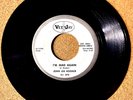 BLUES promo 45: JOHN LEE HOOKER I'm Mad Again/I'm Going Upstairs VEE-JAY 379