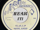 Wild Wailin' 50s Rockabilly Bopper 45 HERSHEL ALMOND Lets Get It On ACE hear