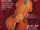 2LP HAYDN Sonatas violin & viola MOZART Duos KOVACS NEMETH Hungaroton SLPX-11426