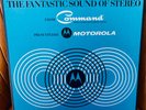 FANTASTIC SOUND OF STEREO COMMAND MOTOROLA SIX VINYL LP RECORD ALBUMS RARE BOX