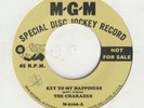 NORTHERN SOUL-THE CHARADES-KEY TO MY HAPPINESS (2 GREAT SIDES)-M-G-M.