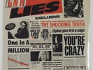 Guns N' Roses GNR Lies LP 1988 w/ Patience was sealed, opened nm/ nm condition