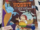 THE HOBBIT   OST / RANKIN BASS J.R.R TOLKIEN / DISNEY 3819 LP w/BOOK 1977 EX/EX