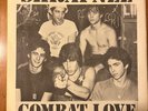 Shrapnel: Combat Love/Hey--Rare Punk 7-Inch--Salute Records--1979