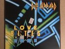DEF LEPPARD Gatefold Love Bites 1988 UK  7