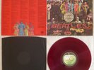 The Beatles - Sgt Pepper (1972) LP (VG++/NM) SUPER RARE Apple RED ltd Vinyl OIS