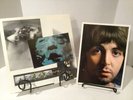 THE BEATLES White Album INSERTS ONLY PHOTOS AND EX POSTER ORIGNAL